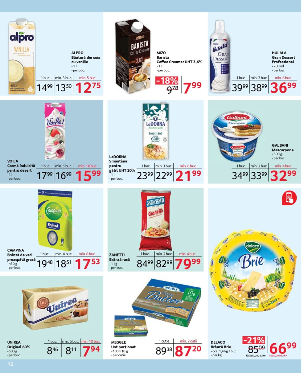 catalog Selgros gastro food